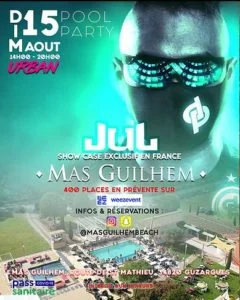 Lire la suite à propos de l’article Jul en Show case à Guzargues près de Montpellier