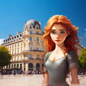 Lire la suite à propos de l’article En images : Montpellier en mode Disney. Les lieux mythiques revisités par l&rsquo;IA